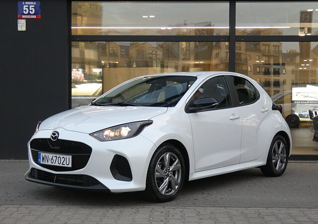 Mazda 2 Hybrid - Kolor Northern White Pearl, zdjęcie 1