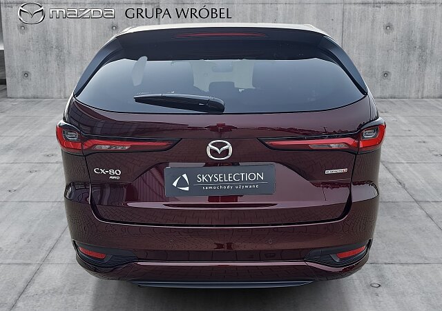 Mazda CX-80 - Kolor Artisan Red, zdjęcie 5