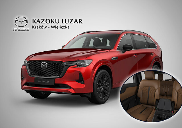 Mazda CX-80 - Kolor Soul Red Crystal, zdjęcie 1