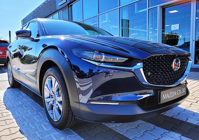Mazda CX-30 - Kolor Deep Crystal Blue, zdjęcie 1