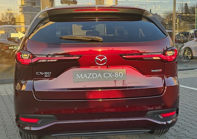 Mazda CX-80 - Kolor Artisan Red, zdjęcie 5