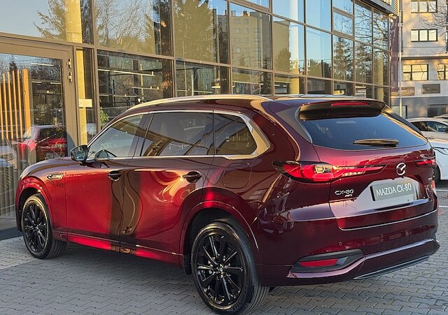 Mazda CX-80 - Kolor Artisan Red, zdjęcie 3