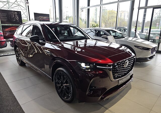 Mazda CX-80 - Kolor Artisan Red, zdjęcie 11