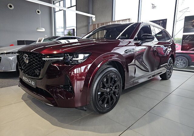 Mazda CX-80 - Kolor Artisan Red, zdjęcie 6