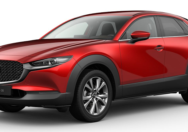 Mazda CX-30 - Kolor Soul Red Crystal, zdjęcie 3