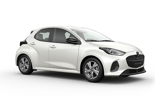Mazda 2 Hybrid - Kolor Northern White Pearl, zdjęcie 3