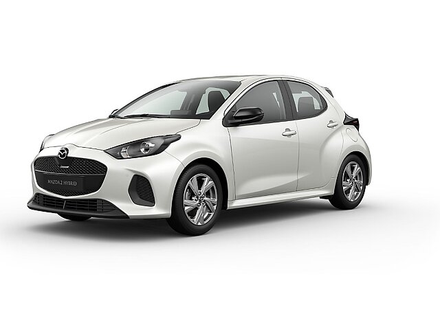 Mazda 2 Hybrid - Kolor Northern White Pearl, zdjęcie 1