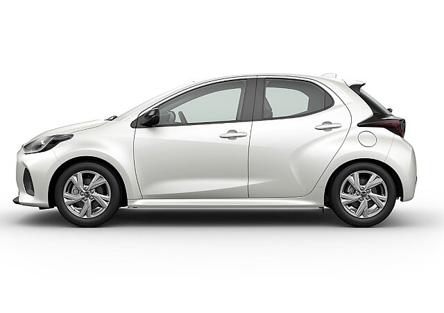 Mazda 2 Hybrid - Kolor Northern White Pearl, zdjęcie 8
