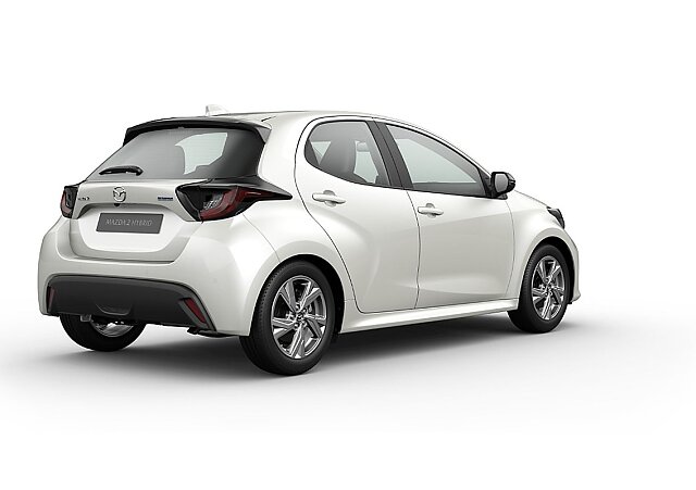 Mazda 2 Hybrid - Kolor Northern White Pearl, zdjęcie 5
