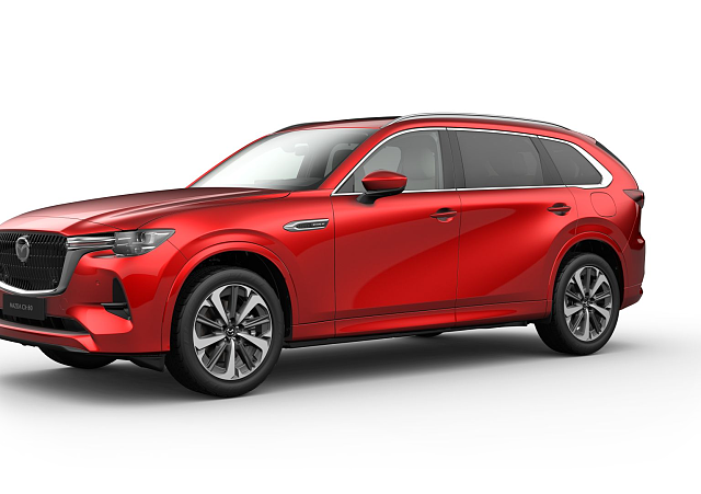 Mazda CX-80 - Kolor Soul Red Crystal, zdjęcie 4