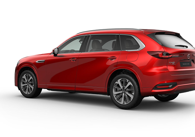 Mazda CX-80 - Kolor Soul Red Crystal, zdjęcie 3