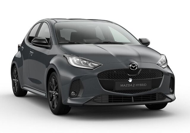 Mazda 2 Hybrid - Kolor Lead Grey, zdjęcie 4