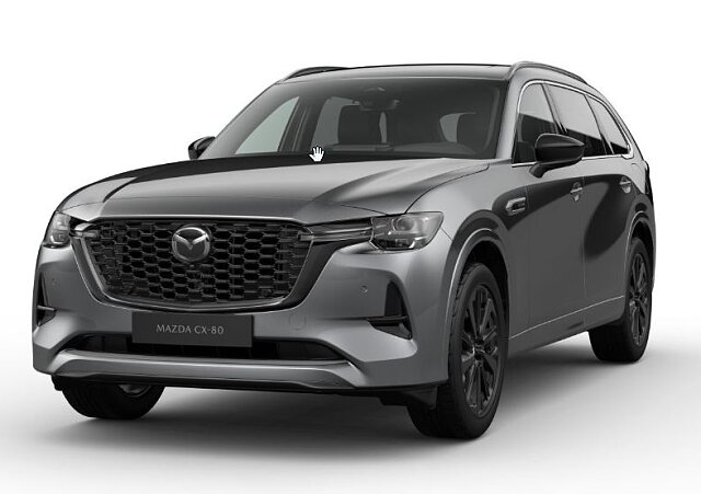 Mazda CX-80 - Kolor Machine Gray, zdjęcie 1