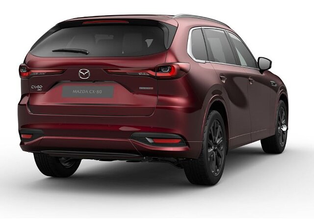Mazda CX-80 - Kolor Artisan Red, zdjęcie 4