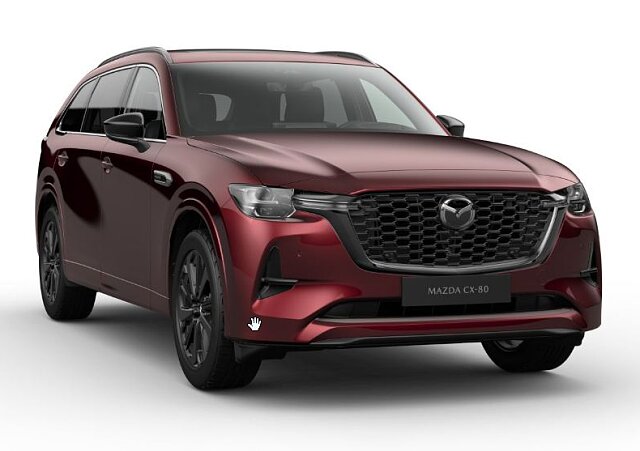 Mazda CX-80 - Kolor Artisan Red, zdjęcie 2