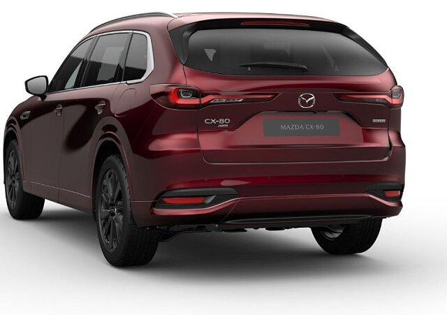 Mazda CX-80 - Kolor Artisan Red, zdjęcie 6