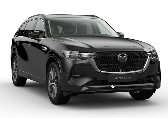 Mazda CX-80 - Kolor Jet Black, zdjęcie 3