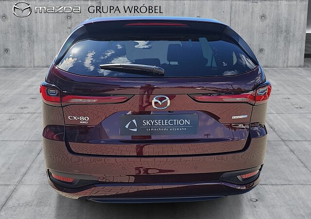 Mazda CX-80 - Kolor Artisan Red, zdjęcie 6