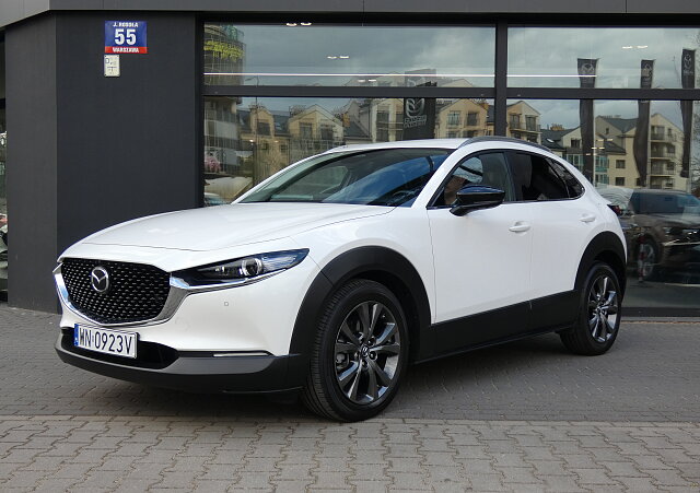 Mazda CX-30 - Kolor Snowflake White Pearl, zdjęcie 1