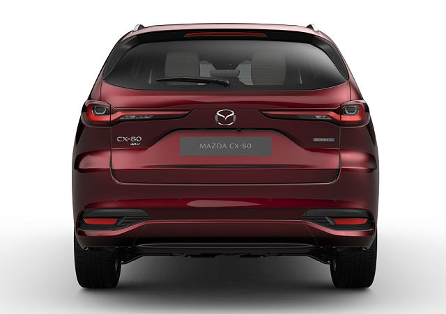 Mazda CX-80 - Kolor Artisan Red, zdjęcie 3
