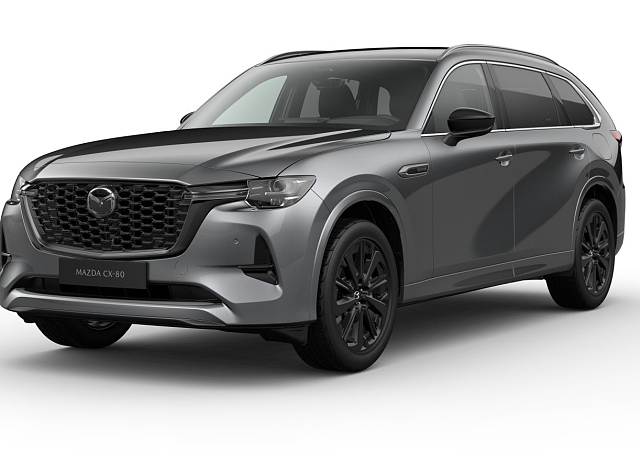 Mazda CX-80 - Kolor Machine Gray, zdjęcie 1
