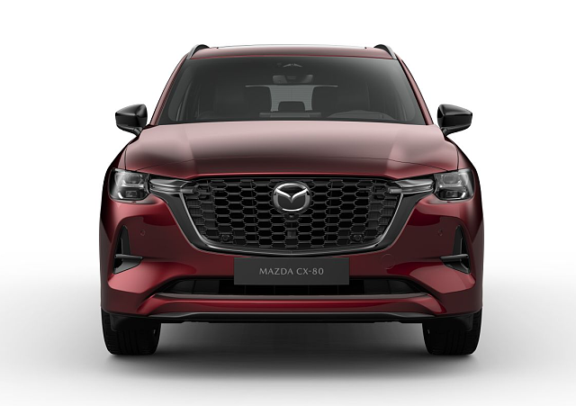 Mazda CX-80 - Kolor Artisan Red, zdjęcie 2