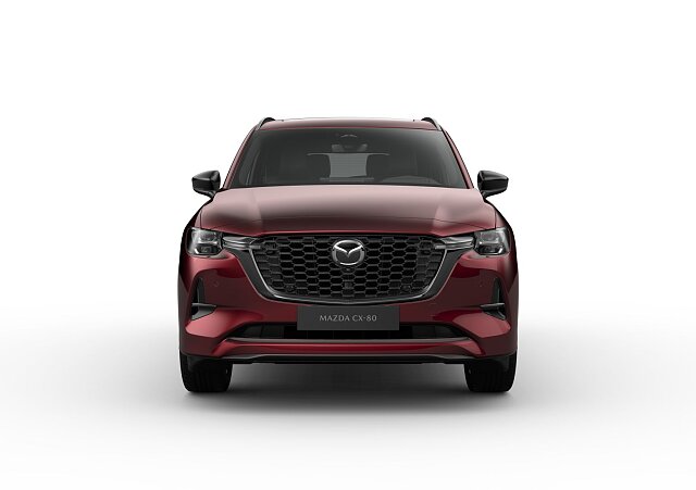 Mazda CX-80 - Kolor Artisan Red, zdjęcie 4