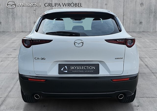 Mazda CX-30 - Kolor Arctic White, zdjęcie 4