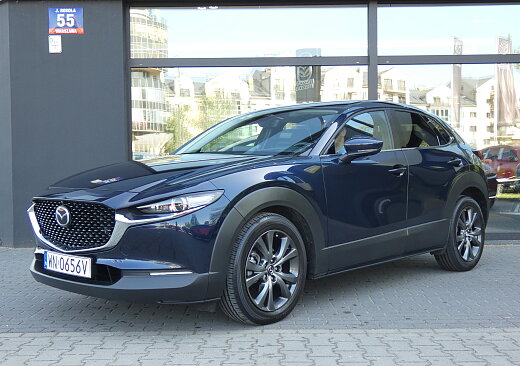 Mazda CX-30 - Kolor Deep Crystal Blue
