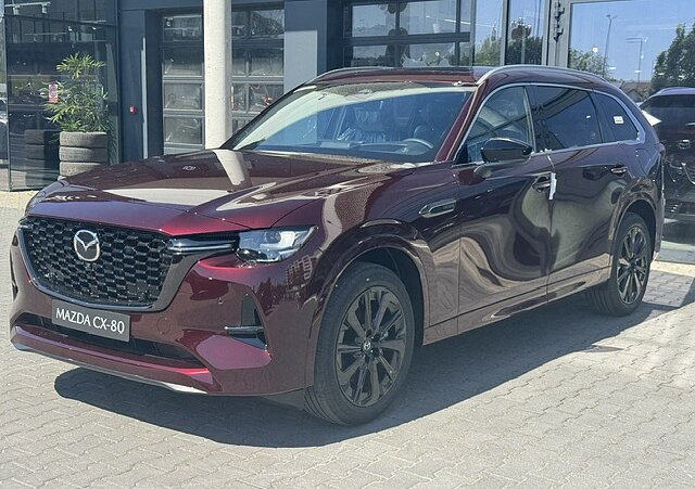 Mazda CX-80 - Kolor Artisan Red, zdjęcie 2
