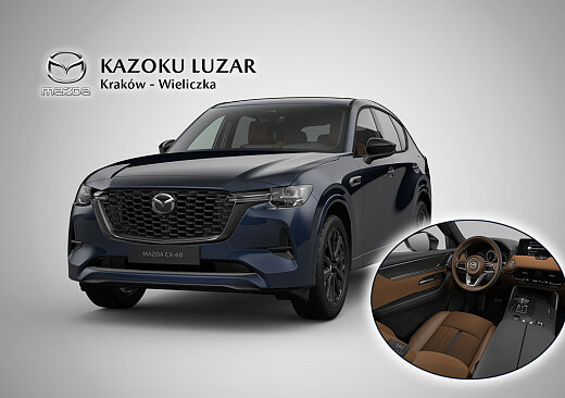 Mazda CX-60 - Kolor Deep Crystal Blue