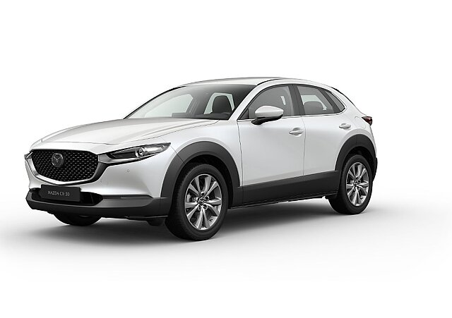 Mazda CX-30 - Kolor Snowflake White Pearl, zdjęcie 6
