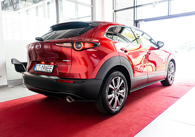 Mazda CX-30 - Kolor Soul Red Crystal, zdjęcie 4