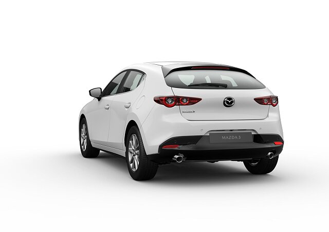 Mazda 3 - Kolor Snowflake White Pearl, zdjęcie 4
