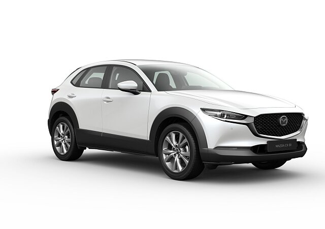 Mazda CX-30 - Kolor Snowflake White Pearl, zdjęcie 1