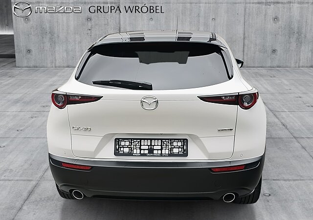 Mazda CX-30 - Kolor Snowflake White Pearl, zdjęcie 4