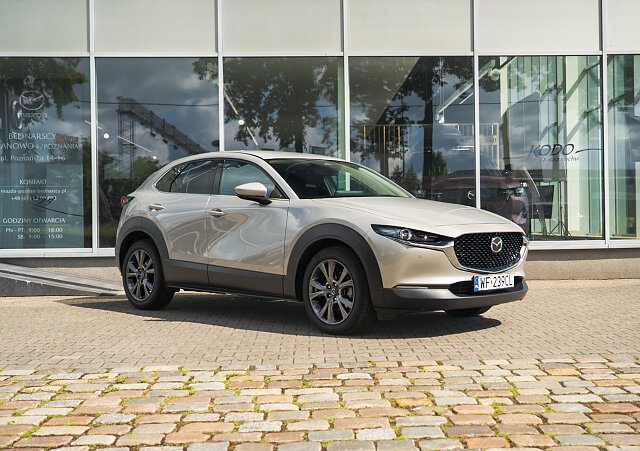 Mazda CX-30 - Kolor Platinum Quartz, zdjęcie 9