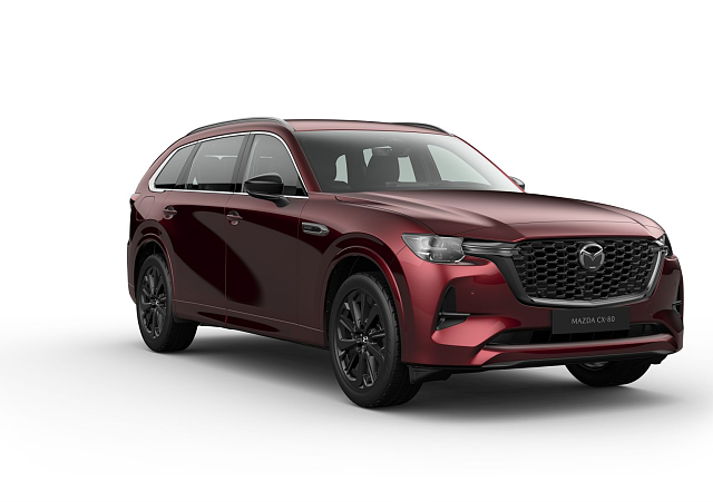 Mazda CX-80 - Kolor Artisan Red, zdjęcie 1