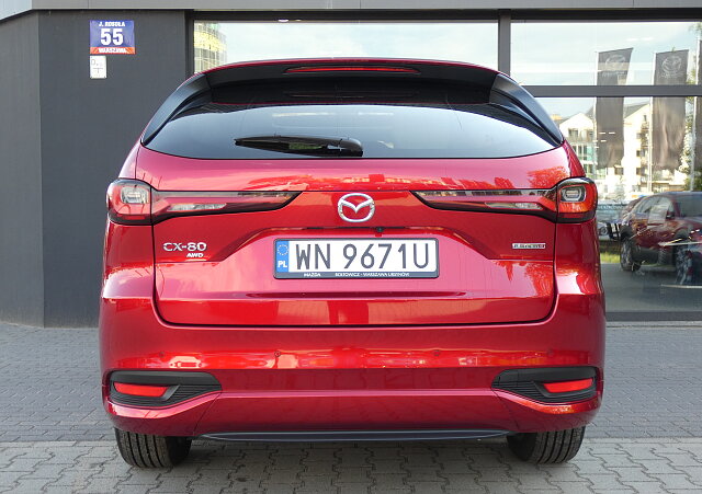 Mazda CX-80 - Kolor Soul Red Crystal, zdjęcie 3