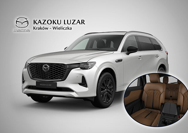 Mazda CX-80 - Kolor Rhodium White, zdjęcie 1