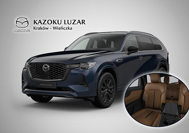 Mazda CX-80 - Kolor Deep Crystal Blue, zdjęcie 1