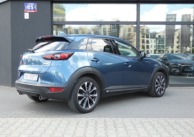 Mazda CX-3 - Kolor Eternal Blue, zdjęcie 3