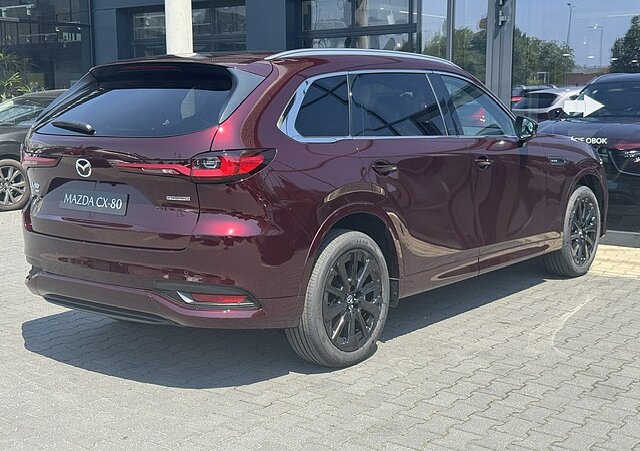 Mazda CX-80 - Kolor Artisan Red, zdjęcie 7