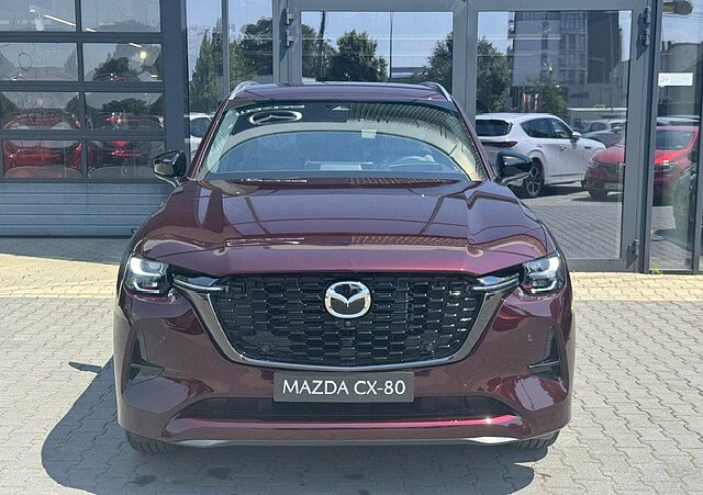 Mazda CX-80 - Kolor Artisan Red, zdjęcie 1