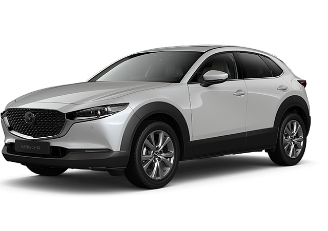 Mazda CX-30 - Kolor Snowflake White Pearl, zdjęcie 1