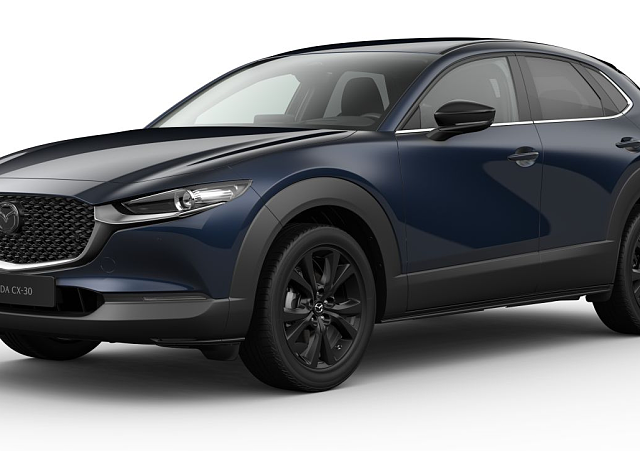 Mazda CX-30 - Kolor Deep Crystal Blue, zdjęcie 2