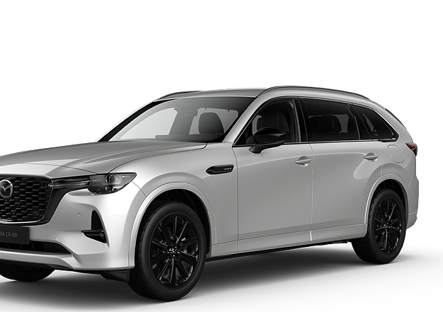 Mazda CX-80 - Kolor Rhodium White, zdjęcie 1