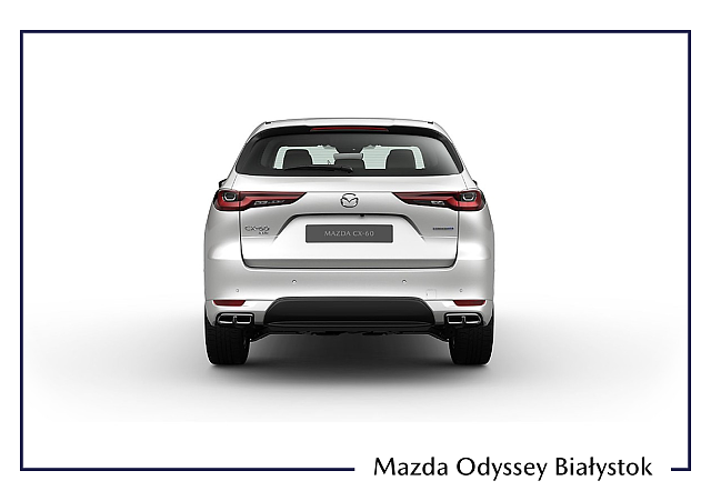 Mazda CX-60 - Kolor Rhodium White, zdjęcie 3