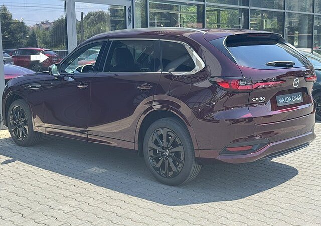 Mazda CX-80 - Kolor Artisan Red, zdjęcie 8