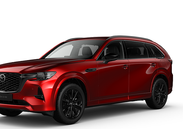 Mazda CX-80 - Kolor Soul Red Crystal, zdjęcie 1